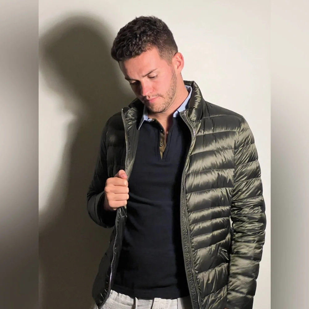 MASSIMO DUTTI PUFFER JACKET - Picture 3 of 6